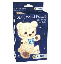 HCM Kinzel - Crystal Puzzle - Bär Henry Hellbraun