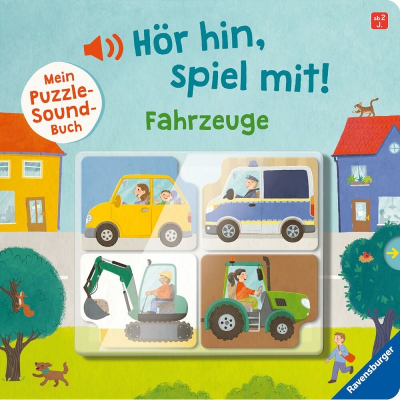 Mein Puzzle-Soundbuch: Fahrze 