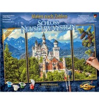 Schipper Arts & Crafts - Triptychon - Schloss Neuschwanstein