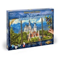 Schipper Arts & Crafts - Triptychon - Schloss Neuschwanstein