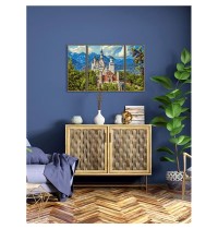 Schipper Arts & Crafts - Triptychon - Schloss Neuschwanstein