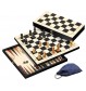 Schach-Backgammon-Dame-Set