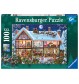 Ravensburger 12996 Puzzle Weihnachten zu Hause