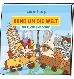 Tonies® Rund um die Welt mit Fuchs & Schaf - Osaka & Serengeti