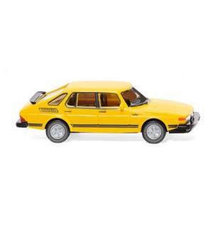 Saab 900 Turbo - verkehrsgelb