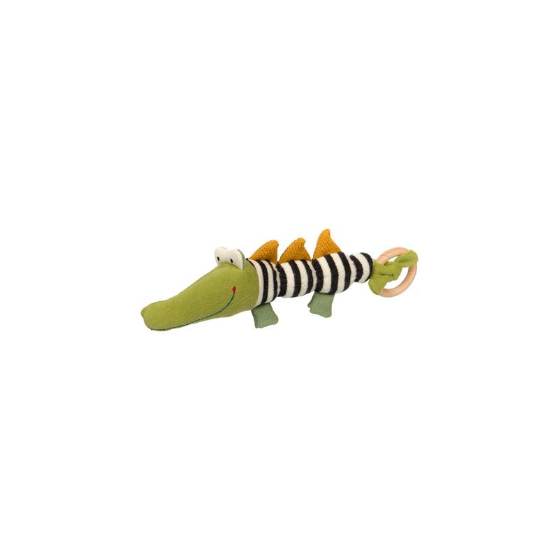 sigikid - Babytoys - Strick-Greifling Krokodil