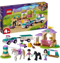 LEGO® Friends 41441 - Trainingskoppel und Pferdeanhänger