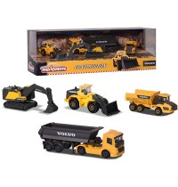 Majorette - Volvo Truck 4 Pieces Giftpack