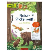 Nature Zoom - Natur-Stickerwelt: Tiere in Wald und Wiese