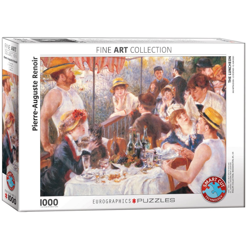 Das Frühstück der Ruderer von Das Frühstück der Ruderer von Auguste Renoir 1000 Teile