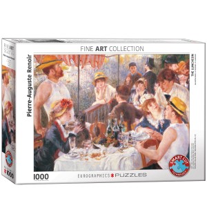 Das Frühstück der Ruderer von Das Frühstück der Ruderer von Auguste Renoir 1000 Teile