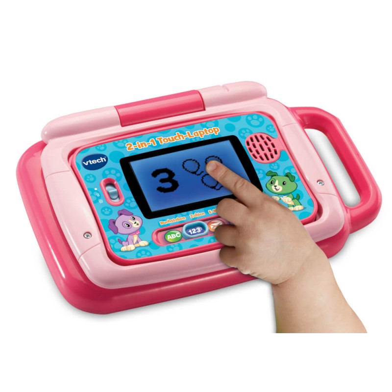 Vtech 80-600954 2-in-1 Touch-Laptop pink