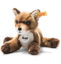 Steiff - Foxy Babyfuchs 19 braun liegend