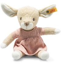 Steiff - GOTS - Raja Reh 26 beige/rosa