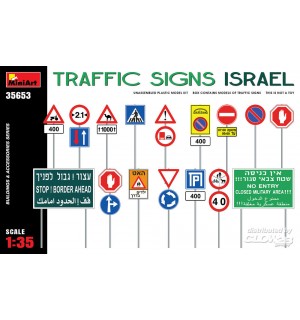 1/35 Traffic Signs - Hersteller: MiniArt