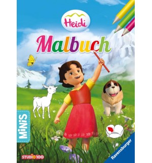 RV Minis: Heidi Malbuch 