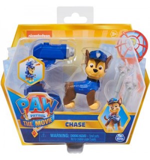 Spin Master - Paw Patrol - Hero Pups Spielfiguren aus dem Kinofilm mit Clip on-Uniform