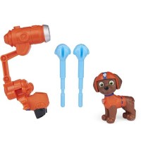 Spin Master - Paw Patrol - Hero Pups Spielfiguren aus dem Kinofilm mit Clip on-Uniform