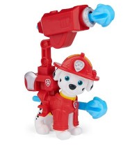 Spin Master - Paw Patrol - Hero Pups Spielfiguren aus dem Kinofilm mit Clip on-Uniform