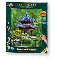 Schipper Malen-nach-Zahlen - Meisterklasse - Premium - Pagode im japanischen Garten