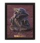 SW Mandalorian Poster 3D Star Wars: The Mandalorian 3D-Effekt Poster Pack im Rahmen Grogu 26 x 20 cm