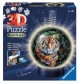 Ravensburger - 3D Puzzle-Ball - Nachtlicht - Raubkatzen