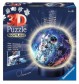 Ravensburger - 3D Puzzle-Ball - Nachtlicht - Astronauten im Weltall