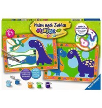 Ravensburger - Malen nach Zahlen - Land der Dinosaurier