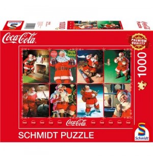 Schmidt Spiele - Puzzle - Coca Cola - Santa Claus