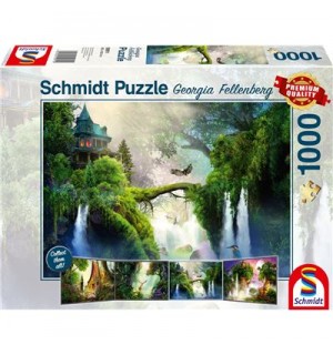 Schmidt Spiele - Puzzle - Verwunschene Quelle