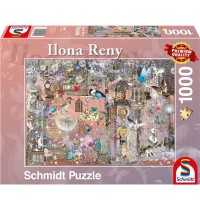 Schmidt Spiele - Puzzle - Schönheit in Rosé