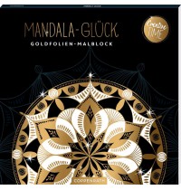 Mandala-Glück - Goldfolien-Ma 