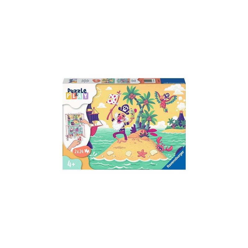 Ravensburger - Puzzle&Play Piraten 1