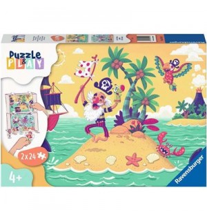 Ravensburger - Puzzle&Play Piraten 1