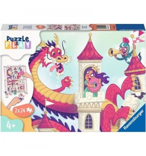 Ravensburger - Puzzle&Play Ritterburg 1