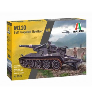 1:35 M110 Self Propelled Howi Italeri