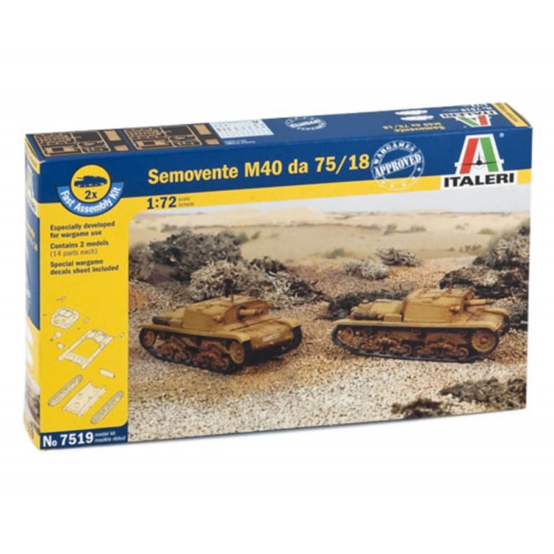 1:72 Semovente M40 da 75/18,