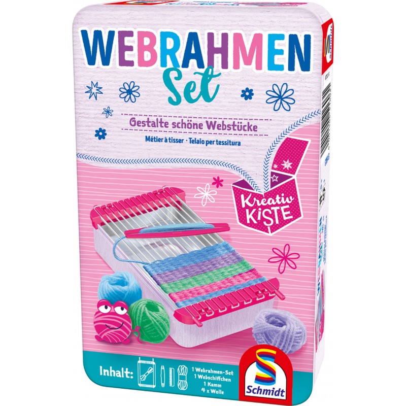 Schmidt Spiele - Kreativ Kiste - Webrahmen Set