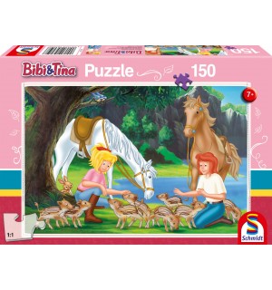 Schmidt Spiele - Puzzle - Am Steinbruch, 150 Teile