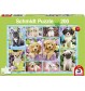 Schmidt Spiele - Puzzle - Welpen, 200 Teile