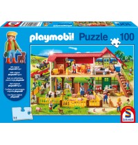 Schmidt Spiele - Puzzle - Playmobil: Bauernhof, 100 Teile