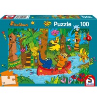 Schmidt Spiele - Puzzle - Die Maus - Im Dschungel