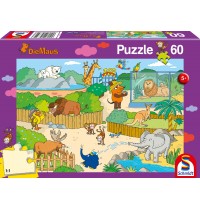 Schmidt Spiele - Puzzle - Im Zoo, 60 Teile