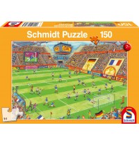 Schmidt Spiele - Puzzle - Finale im Fußballstadion, 150 Teile