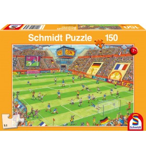 Schmidt Spiele - Puzzle - Finale im Fußballstadion, 150 Teile