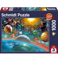 Schmidt Spiele - Puzzle - Weltall, 1000 Teile