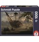 Schmidt Spiele - Puzzle - Schiff vor Anker, 1000 Teile