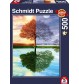 Schmidt Spiele - Der Jahreszeiten-Baum, 500 Teile