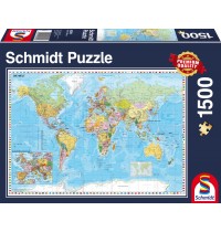 Schmidt Spiele - Die Welt, 1500 Teile
