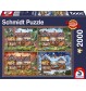 Schmidt Spiele - Puzzle - Jahreszeiten-Haus, 1000 Teile